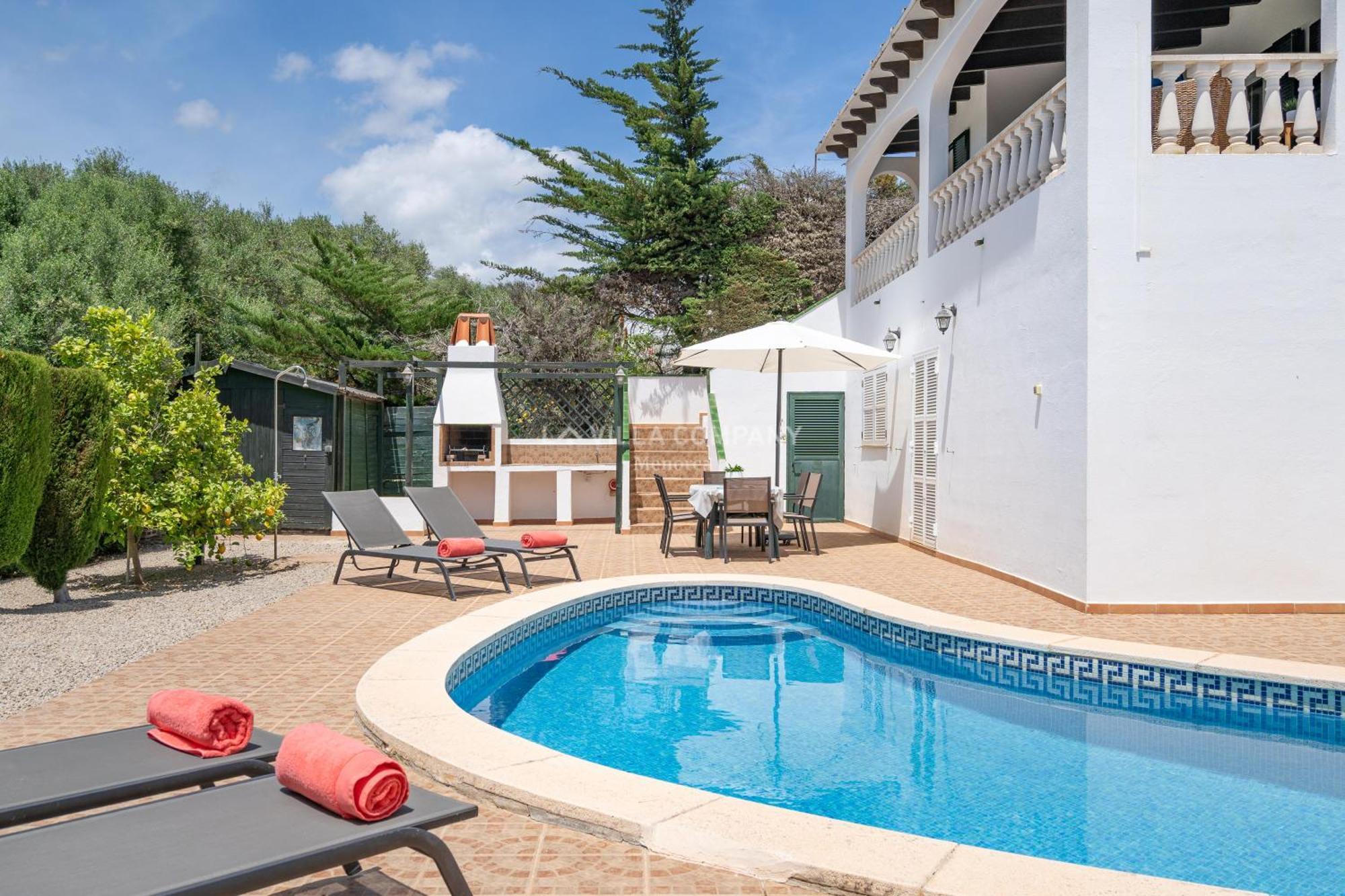 Villa Sylvia Cala En Porter  Exterior foto