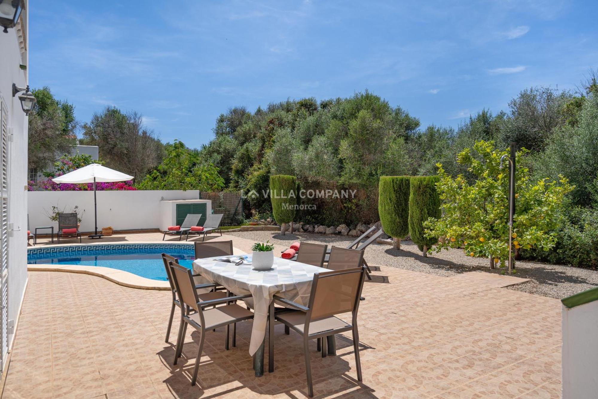 Villa Sylvia Cala En Porter  Exterior foto